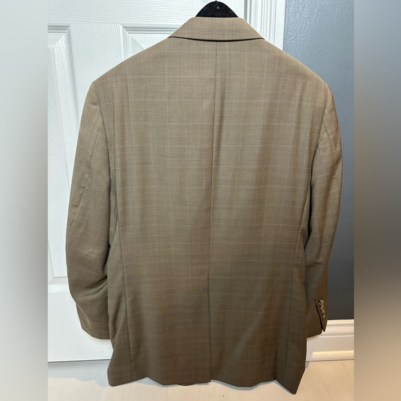 Jos A Bank suit. Brown and blue windowpane - Picture 7 of 7